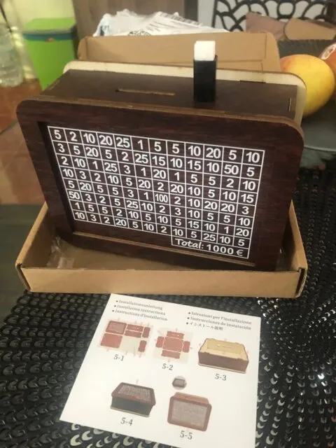10,000 Saving Box Challenge photo review